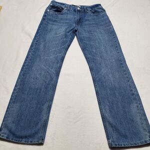 Levis 505 Women's Blue Jeans Stretch Denim • Size 18 Regular Tag Size 29x29